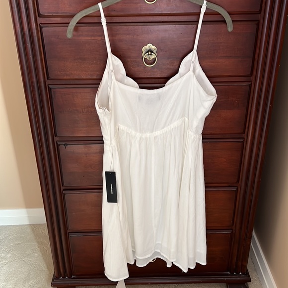 Lulus Daisy Petal Pickin Ivory Embroidered Dress (NWT) - Picture 7 of 11